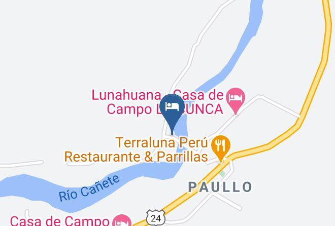 Canete - Hospedaje Patitas Huasi Maps