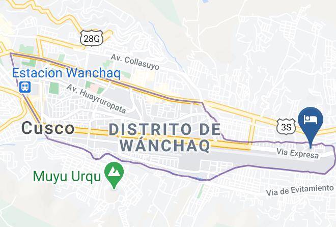 Wanchaq - Hospedaje Patt'ys Maps