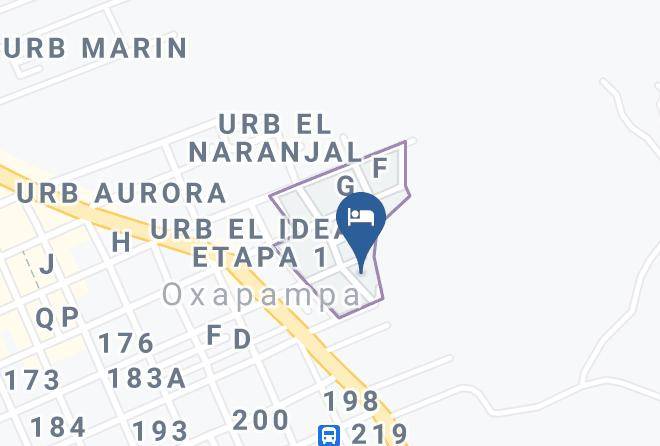 Oxapampa - Hospedaje Pinos Maps