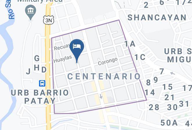 Huaraz - Hospedaje Punta Olimpica Maps