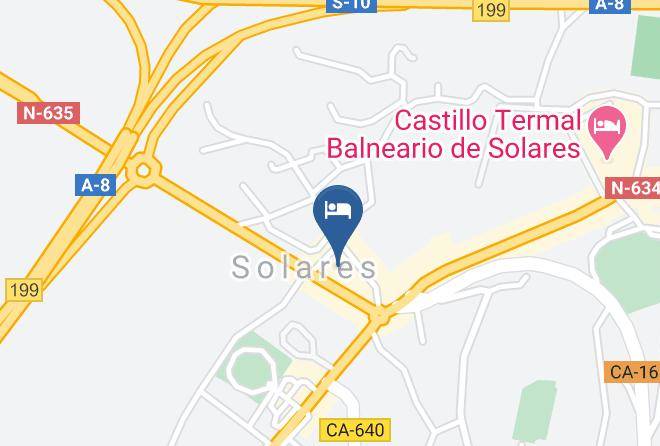Valdecilla - Hospedaje Rada Maps
