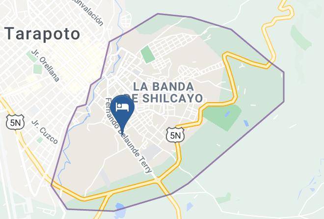 La Banda De Shilcayo - Hospedaje Real Tarapoto Maps