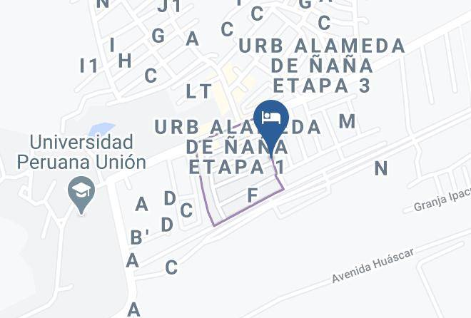 Lurigancho - Hospedaje Roma Maps