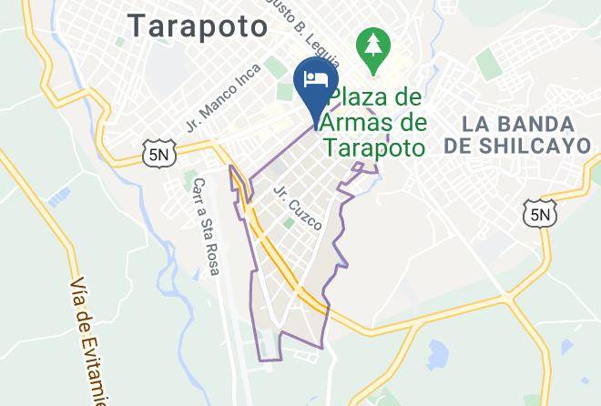 Tarapoto - Hospedaje Rosa Victoria Maps