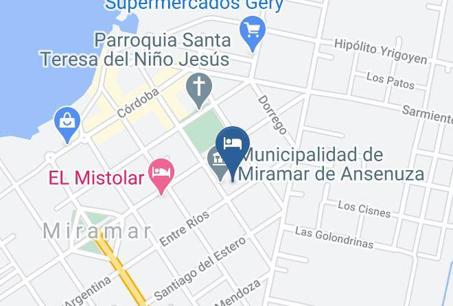 San Justo Department - Hospedaje Rosmari Maps