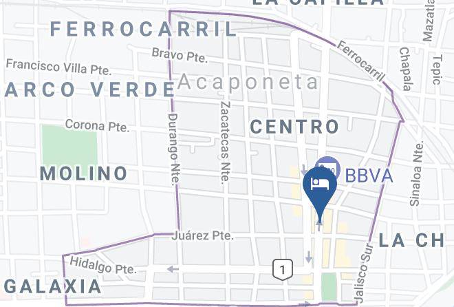 Acaponeta - Hospedaje Royal Maps
