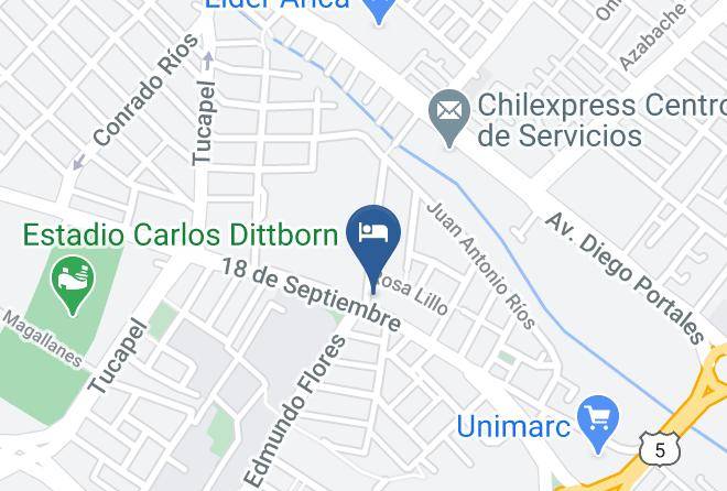 Arica Province - Hospedaje Rumors Maps