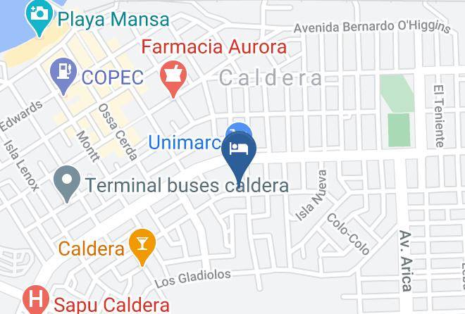 Copiapo Province - Hospedaje Russell Maps