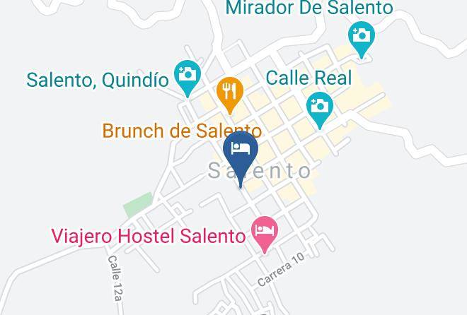 Salento - Hospedaje Salento Maps