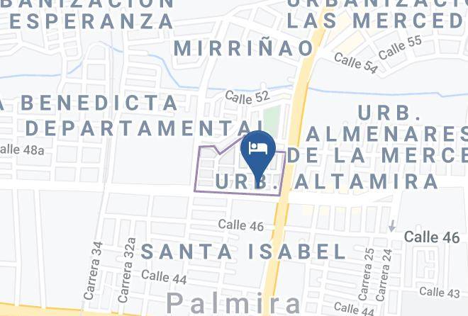 Palmira - Hospedaje Samanes Maps