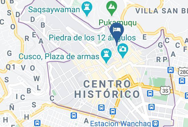 Cusco - Hospedaje Samani Maps
