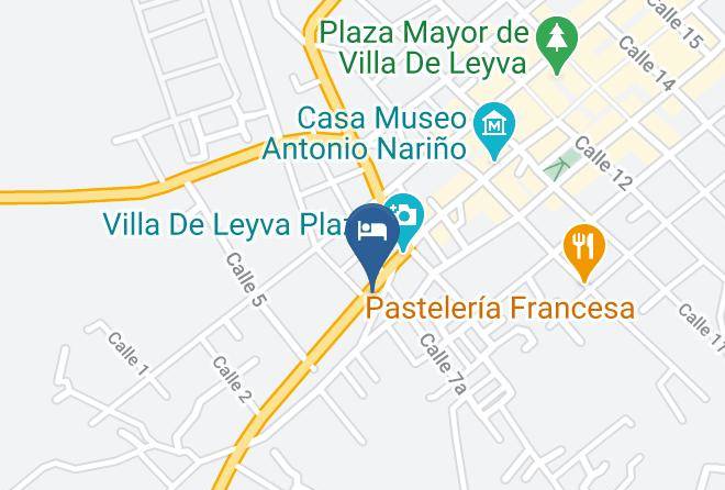 Villa De Leyva - Hospedaje San Javier Maps