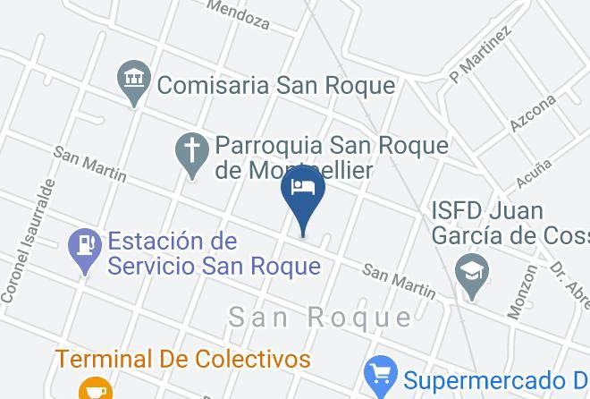 San Roque - Hospedaje San Martin Maps