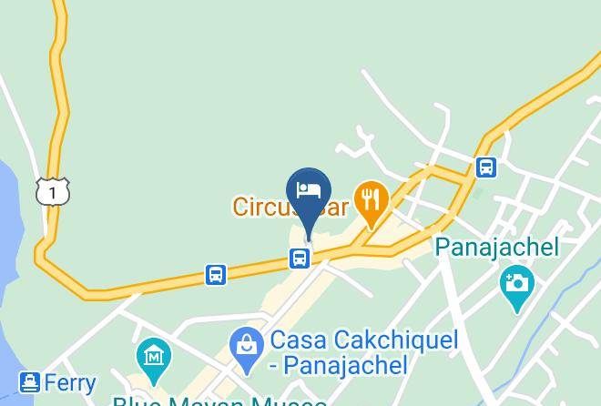 Panajachel - Hospedaje San Miguelito Maps