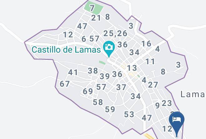 Lamas - Hospedaje Sangapilla Maps