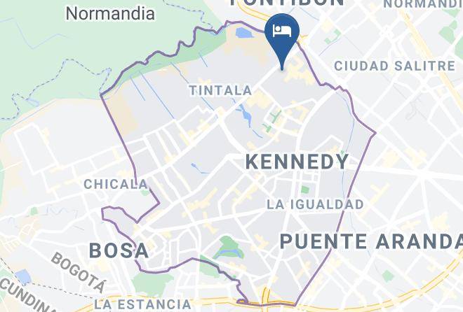 Bogota - Hospedaje Santa Catalina Maps