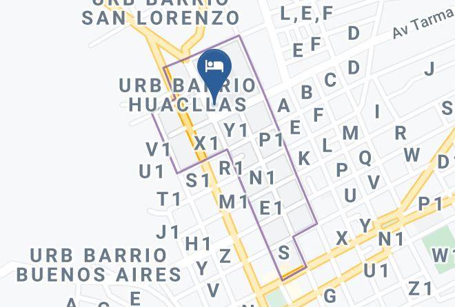 Jauja - Hospedaje Sauna Kusi Maps