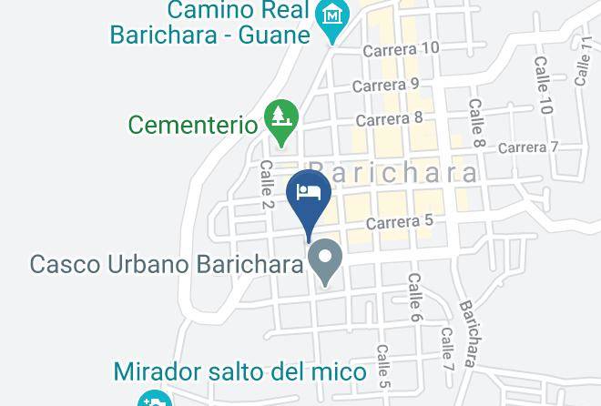 Barichara - Hospedaje Senata Maps