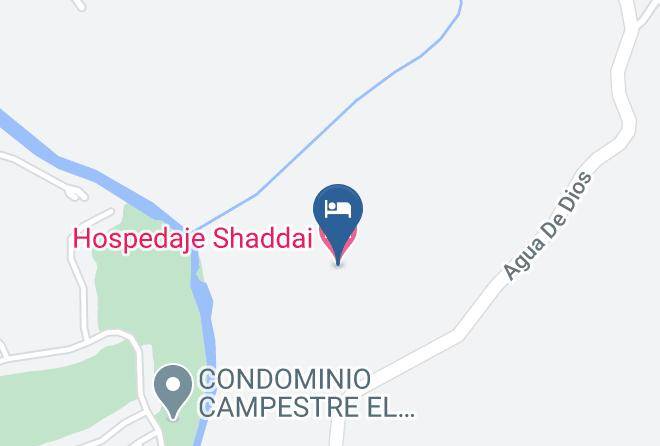Ricaurte - Hospedaje Shaddai Maps