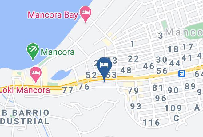 Talara - Hospedaje Sol De Mancora Maps