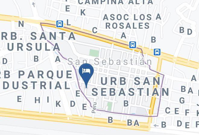 San Sebastian - Hospedaje Summy Misky Punuy Maps