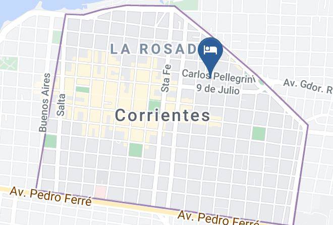 Corrientes - Hospedaje Tati Maps