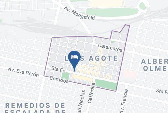 Rosario - Hospedaje Terminal Maps
