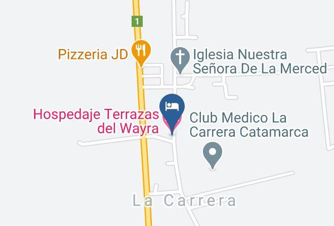 Fray Mamerto Esquiu Department - Hospedaje Terrazas Del Wayra Maps