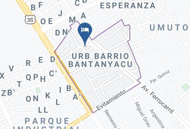Huancayo - Hospedaje Titanic Maps