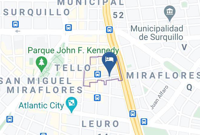Miraflores - Hospedaje Turistico Oro Blanco Miraflores Maps