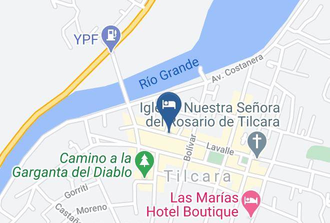 Tilcara - Hospedaje Tuukay Maps