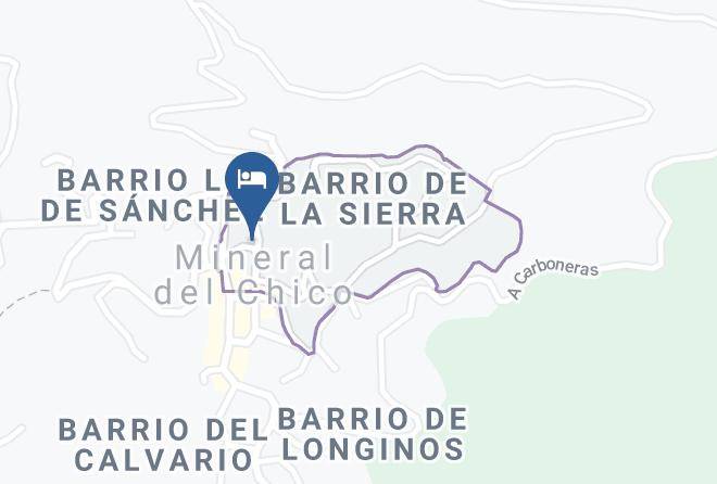Mineral Del Chico - Hospedaje Vagabundo De Media Noche Maps