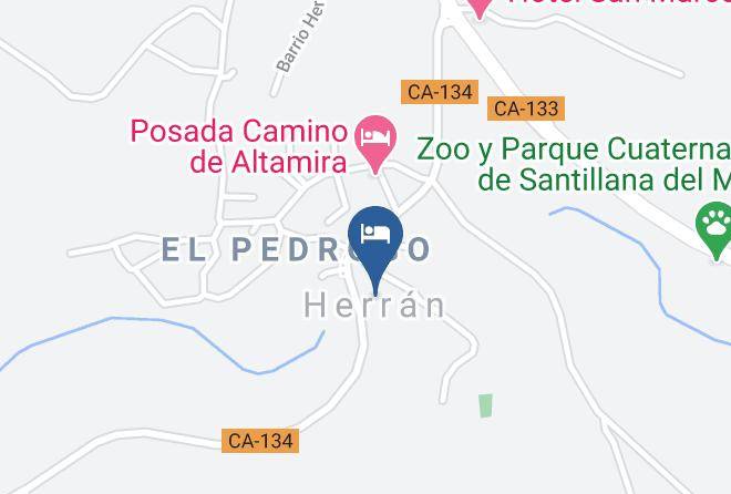 Santillana - Hospedaje Vega Maps