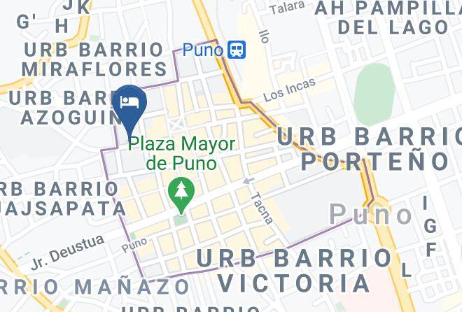 Puno - Hospedaje Vitor Maps
