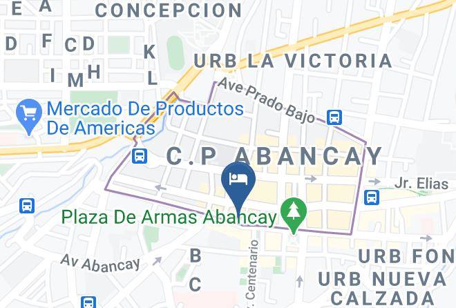 Abancay - Hospedaje Vizcarra Maps