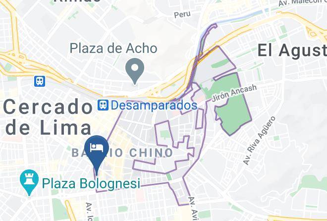 Lima - Hospedaje Vizcarra Maps