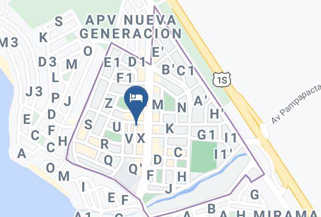 Punta Hermosa - Hospedaje Washiperu Maps
