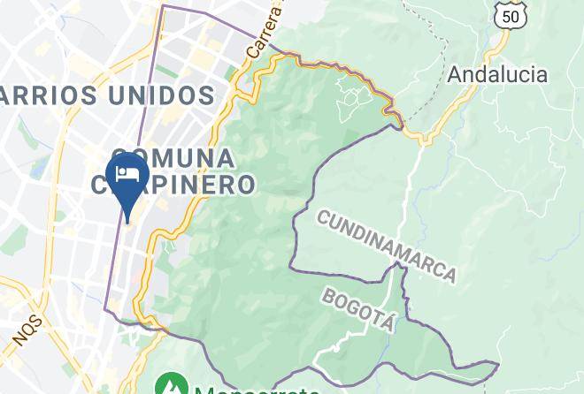 Bogota - Hospedaje Wicirare Maps