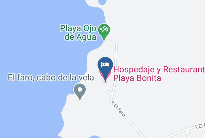 Uribia - Hospedaje Y Restaurante Playa Bonita Maps