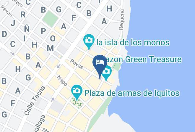 Maynas - Hospedaje Yacuruna Maps