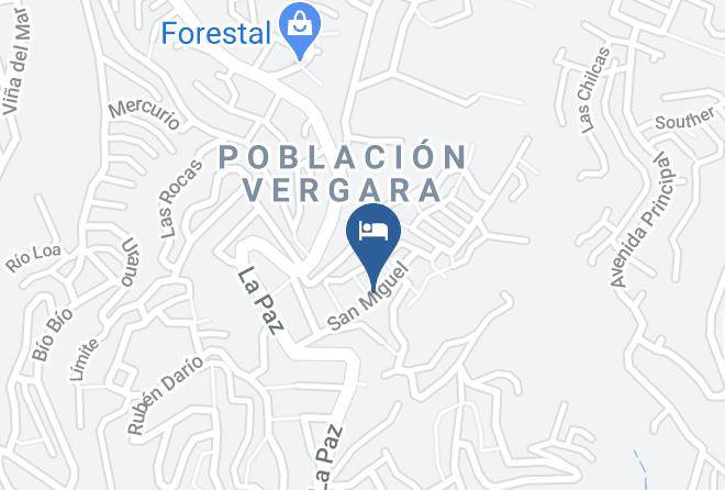 Valparaiso Province - Hospedajes Mirta Maps
