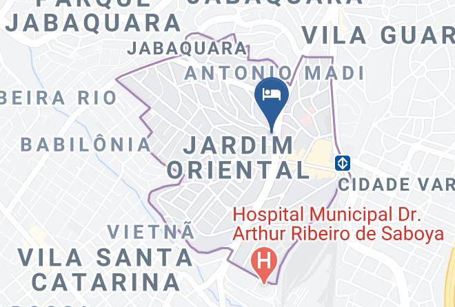 Sao Paulo Jabaquara - Hospedar Aki Hotel Maps