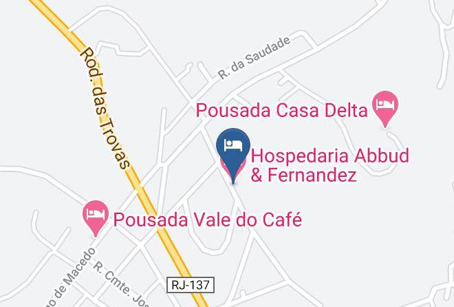 Barra Do Pirai - Hospedaria Abbud & Fernandez Maps