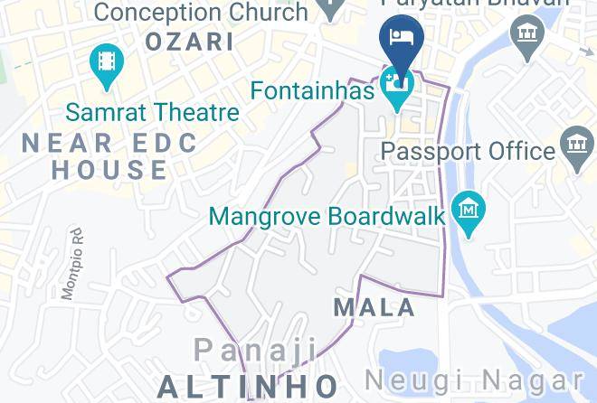 Tiswadi - Hospedaria Abrigo De Botelho Maps