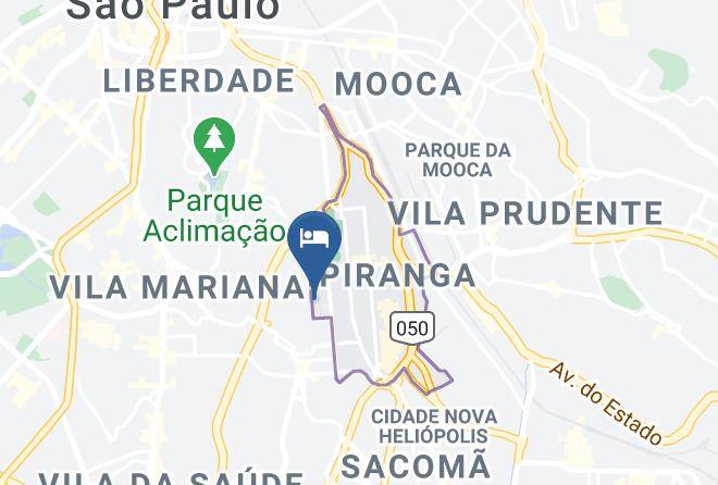 Sao Paulo Ipiranga - Hospedaria Alto Do Ipiranga Maps