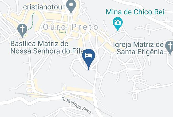 Ouro Preto - Pousada Hospedaria Antiga Maps