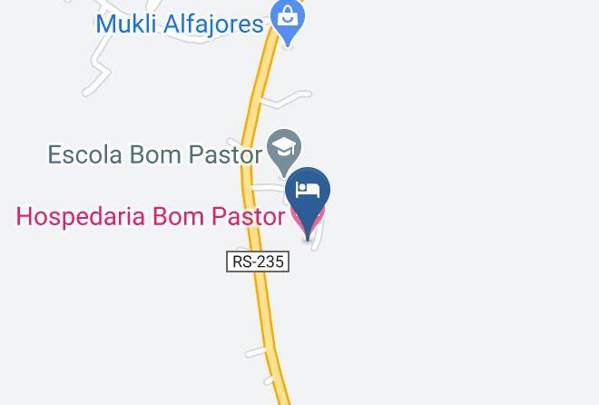 Nova Petropolis - Hospedaria Bom Pastor Maps