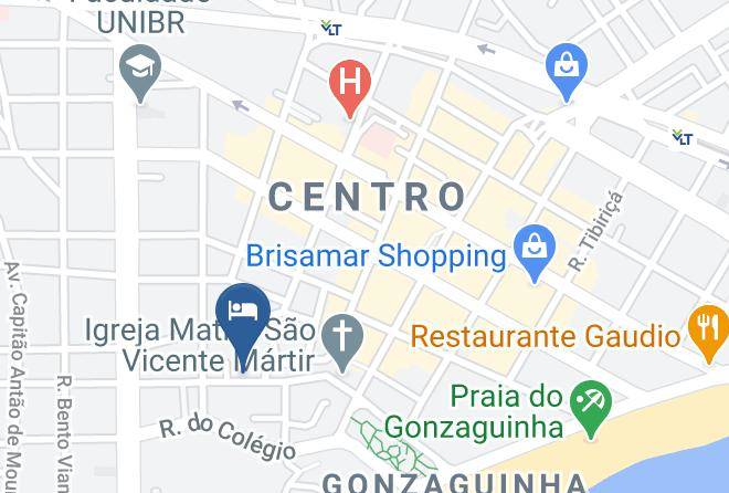 Sao Vicente - Hospedaria Bonanca Maps