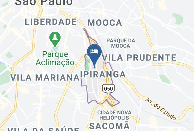Sao Paulo Ipiranga - Hospedaria Cambuci Unidade Ipiranga Maps