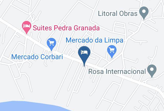 Imbituba - Hospedaria Canoa Azul Maps